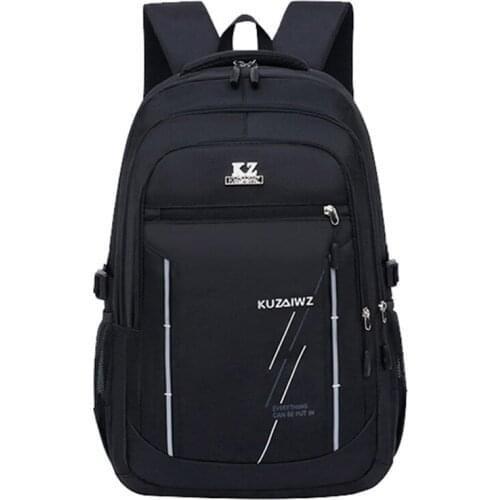 Backpack Male 2021 New Oxford Cloth Large-capacity Shoulder Back Men Business Casual 15.6-inch Laptop Bag Fashion Student Bag