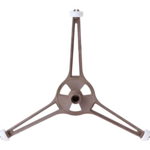 Microwave Oven Plastic Triangle Shaped Tray Support For 24.5cm Flat Glass Plate