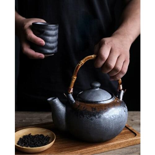 1PC RELMHSYU Japanese Style 200ml Water Coffee Wine Cup Mug Retro Single Ceramic Home Hotel Restaurant Drinkware