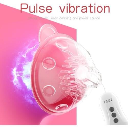 Breast Enlargement Suction Cups Vibrators Multi-Speed Vibration Breast Enlarge Massage Pump Sex Toys For Woman Sex Toys