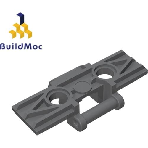 BuildMOC Assembles Particles 57518 Technicalalal Link Tread Wide with Building Blocks Parts DIY LOGO Educa