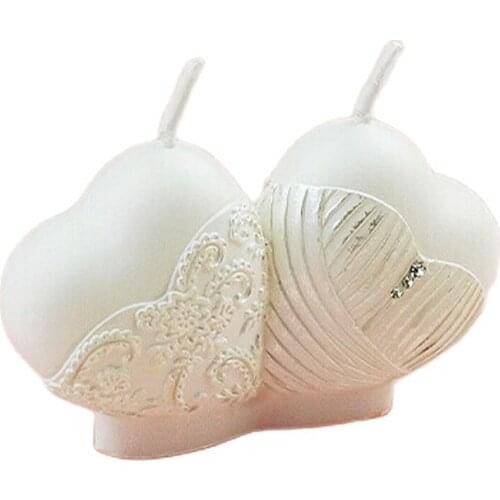 Stereo Ideas Romantic Courtship Vindicate The Tanabata Candles Silicone Molds Candles Lace Candle Moulds