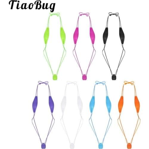 TiaoBug Women One-piece Sexy Swimsuit Monokini Thongs Beach Bathing Suit Female Solid Color G string Bikini Bodysuit Swimwear