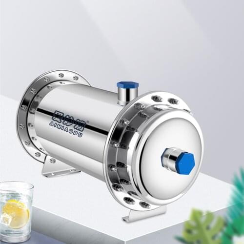 300L/H & 500L/H Large Flow Pipe Ultrafiltration Water Purifier Remove Odor Bacteria Kitchen Activated Carbon Water Purifier