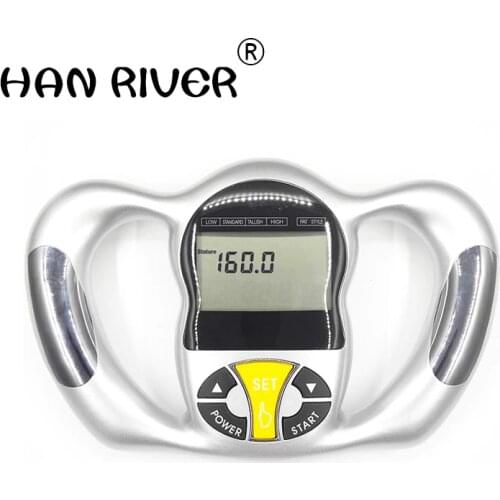 Monitoring digital LCD fat analyzer tester measuring calorie calculator to lose weight Body fat measuring instrument with body