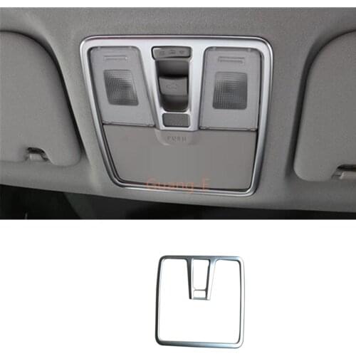 For Hyundai Solaris Accent 2017 2018 2019 2020 car styling inner cover front head read reading switch light lamp frame trim 1pcs