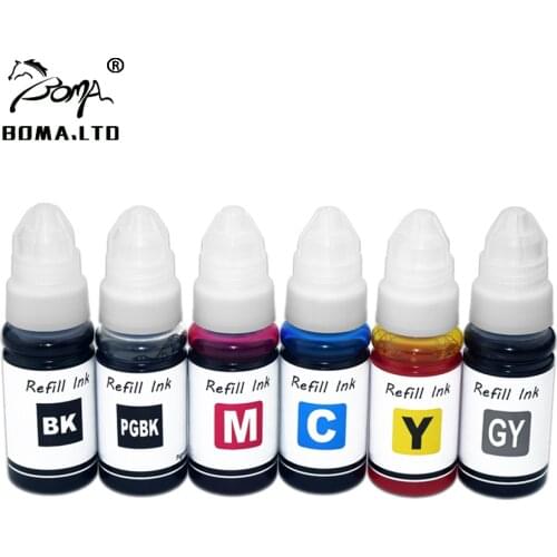 6 Colo/Lot Printer Cartridge Bulk Ciss Ink For CANON PIXMA MG6310 MG6320 MG6330 MG6340 MG6350 MG6360 Printer Ink