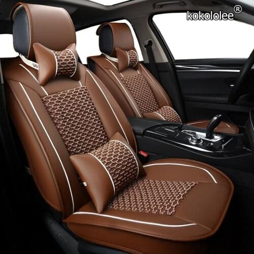 Kokololee 1pcs car seat cover For Saab 9-7x 9-5 9-3 9-3X 9-4X accessories covers for vehicle seats