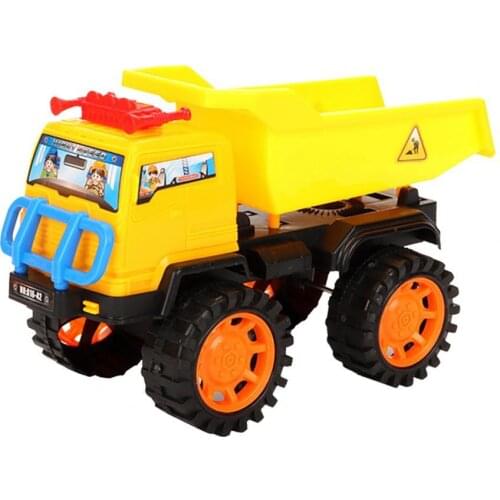 Digger Model Educational Colorful Slip-proof Kids Inertial Excavator Toy for Gift
