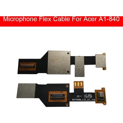 Weeten Microphone Flex Cable Module For Acer Tab 8 Iconia A1-840 Mic Transmitter Board Flex Cable Replacement Repair Parts