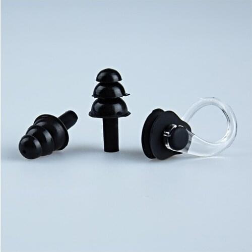5 Set Soft Ear Plugs Environmental Silicone Waterproof Dust-Proof Earplugs Diving Water Sports Swimming Accessories