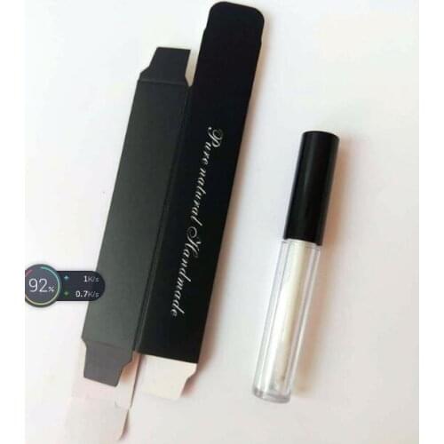 50 pcs Free Shipping 9 cm*2 cm Lip gloss packaging gift box