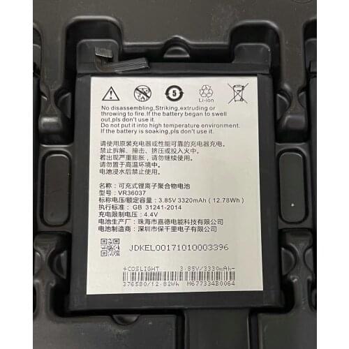 3.85V 3160mAh 12.16Wh VR36038 VR36037 replacement Battery For PROTRULY V10S rechargeable brand new polymer li-ion battery