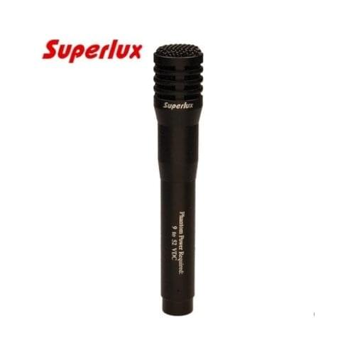 Superlux PRA268A musical Instrument microphone super-cardioid condenser microphone for music pick up