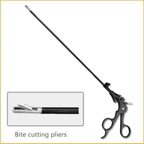 Thoracic and Laparoscopic Surgical Instruments Stainless steel bite cutting pliers Bite cutting pliers with plastic handle