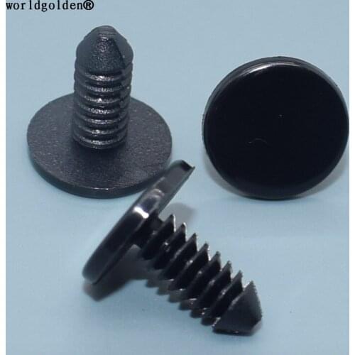 Worldgolden 100pcs auto fasteners Door Weatherstrip Retainer for GM 1963-On 8731909