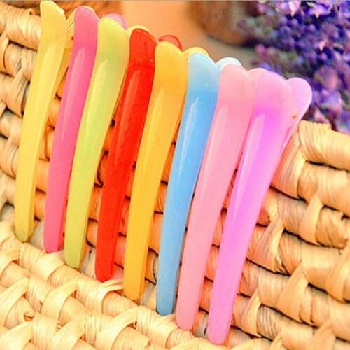 New 1Pc/lot Candy Color Duck Bill Hair Clips Grips Girls Favorite Summer Party Time Hair Pins Barrette Headdress Accessories
