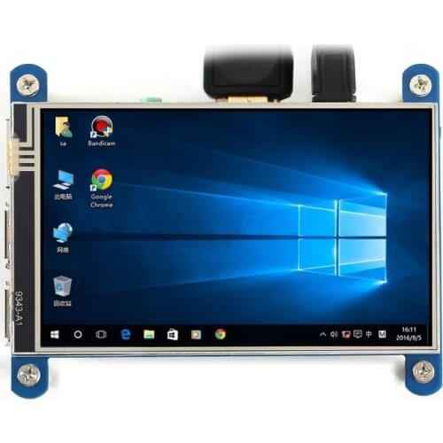 Waveshare 4inch Resistive Touch Screen IPS LCD (Type H) 480x800 HDMI interface Designed for Raspberry Pi