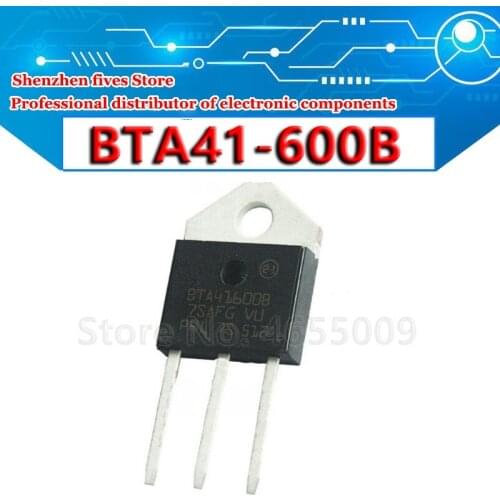 5PCS/LOT BTA41-600B BTA41-700B BTA41-800B BTA41-1200B TO-3P BTA new and original IC