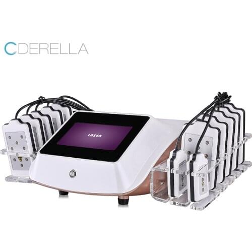 40K Body Simming Machine 10 large 4 small laser pads Anti Cellulite Equipment