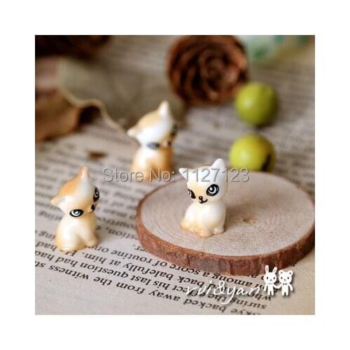 Free shippin!!! 30pcs 1.5x2.2cm Cartoon cat,The glass, filler