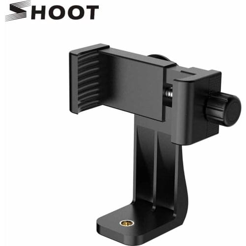 SHOOT Universal 360 Adapter Cell Phone Clipper Holder Vertical Bracket SmartPhone Clip For iPhone X 8 7 Samsung Xiaomi Phone