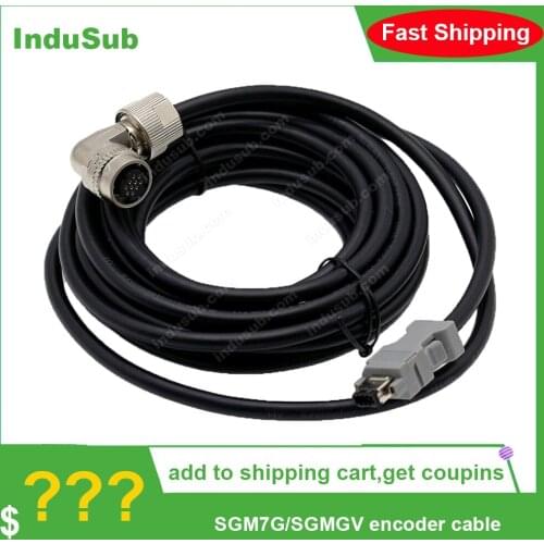 JZSP-CVP12-03-E Servo Motor Driver Complete System Encorder Signal Cable SGMGV 7G Independent SM-6P Connector