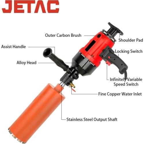 Electric Power Concrete Diamond Core Drilling Machine