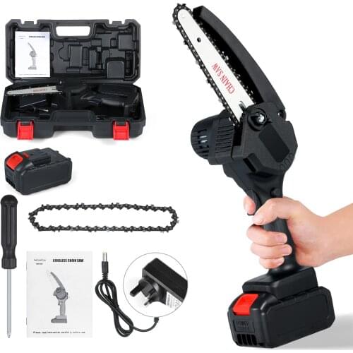 KKmoon 6 Inch Chainsaw Chain Blade for 6 Inch Chainsaw Cordless Electric Rechargeable Chainsaw Chain Replacement Accessory