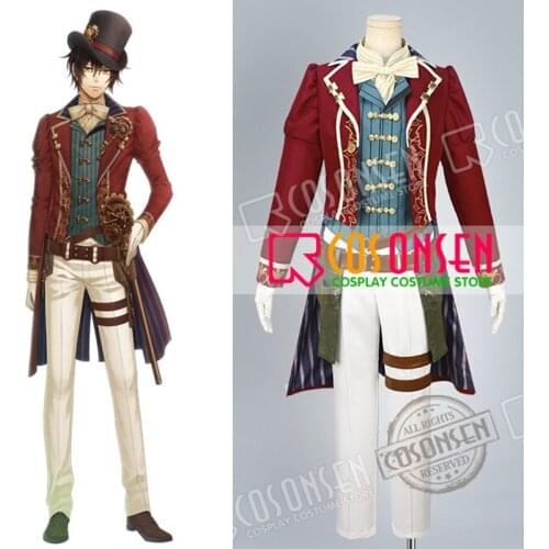 COSPLAYONSEN Code: Realize Guardian of Rebirth Arsene Lupin Cosplay Costume With Hat