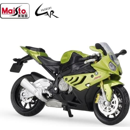 Maisto 1:18 BMW S 1000 RR Model Car Simulation Alloy Motorcycle Metal Toy Car Childrens Toy Gift Collection