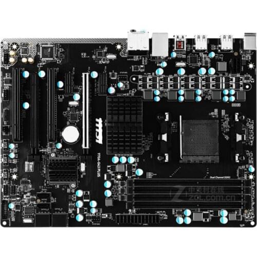 Original motherboard MSI 970A-G43 PLUS DDR3 Socket AM3 AM3+ USB2.0 USB3.0 32GB SATA III 970 Desktop motherboard Free shipping