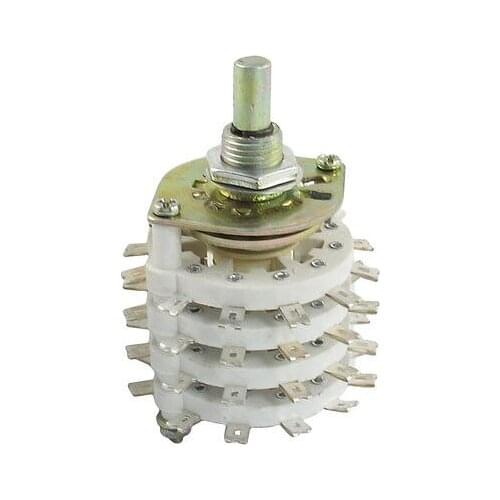 Channel Band Rotary Switch Selector 4-Pole 11-Position 4 Deck KCT11W4D