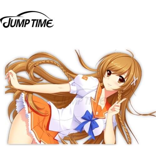 Jump Time Culture Japan Mirai Suenaga 8.2 Anime Sexy Girl Vinyl Decal Waifu Car sticker