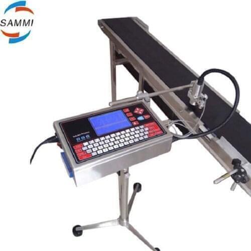 High Speed Digital Expiry Date and Batch Number Inkjet Printing Machine with Conveyor Belt