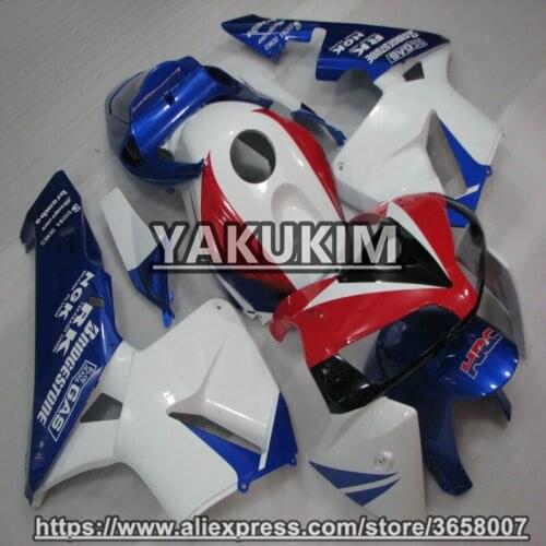 YAKUKIM ABS Injection Fairing Kits For Honda CBR600RR F5 05-06 Year 2005 2006 CBR600RR F5 05-06 Motobike Fairings New