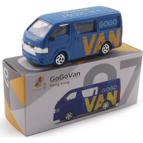 1:64 BLUE VAN 07 Metal Diecast Alloy toy cars Model Vehicles For Children Boys gift hot