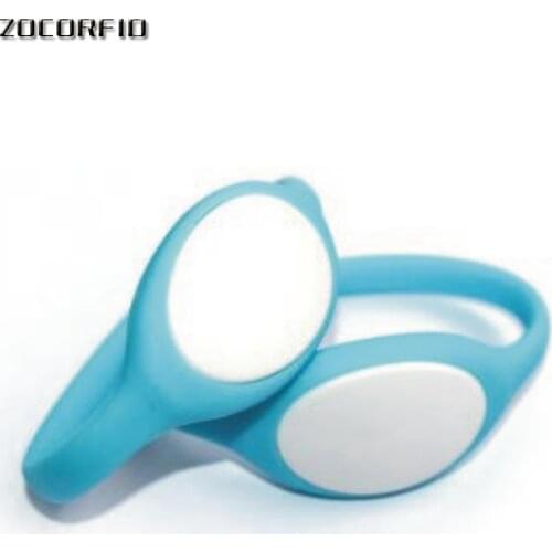 13.56Mhz UID Changeable MF 1K S50 NFC Bracelet RFID Wristband Chinese Magic Card Back Door Rewritable S50 Card