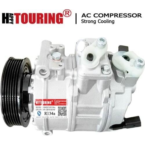 CAR A/C AC Compressor For VW GOLF JETTA PASSAT POLO CADDY 1K0820859T 1K0820859TX 447190-5980 1K0820859Q 1K0820808A 1K0820859M