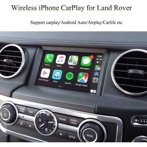 Wireless Apple CarPlay Android Auto Module Box For Land Rover Discovery 5 Harman Host Original Screen, with Mirror Link Function