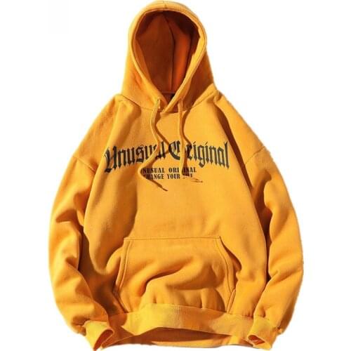 Cotton Letter Printing Fashion Brand Hoodies men Male Streetwear harajuku Hoody Top 2019 Autumn Hip Hop Loose sweatshirt