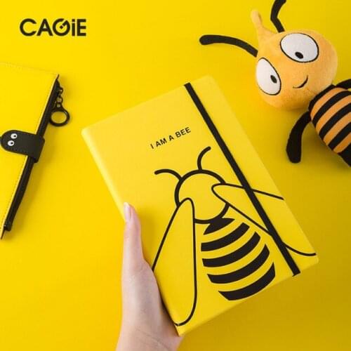 Kawaii Cute Bee Journal Notebook A5 Diary Line Agenda Planner Organizer Student School Handbook Gift