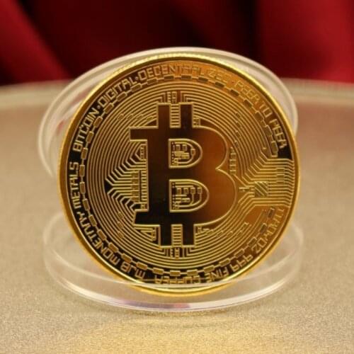 Bitcoin, Bit Collection Promotional Commemorative Coin, Foreign Trade Gold Coin, Commemorative Gift coins collectibles