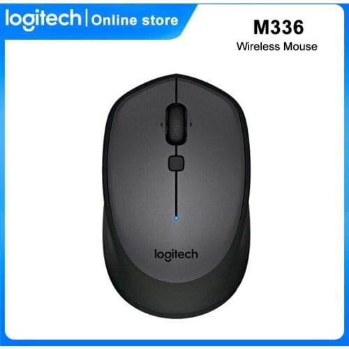 Logitech M336 Wireless Mouse With 1000 DPI Bluetooth 3.0 Portable Optical Mouse For Laptop PC Office Home Mice Gamer