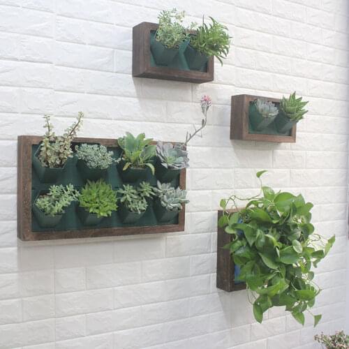 Wall Mounted Flower Pot Succulents Wall Space Pot Balcony Decorations Bonsai Pot For Wall Decoration Flowerpots Levitating Plant