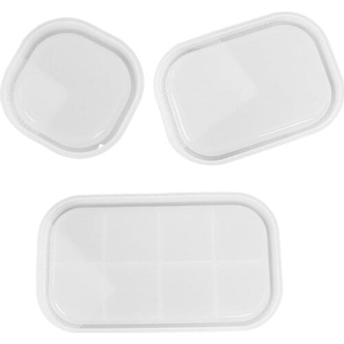 Oval Tray Epoxy Resin Mold Dish Plate Serving Board Casting Silicone Mould DIY Crafts Jewelry Holder Making Tool