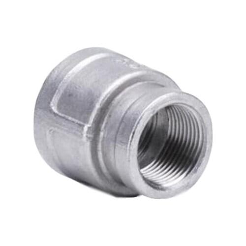 1/2INCH BSP X 3/8INCH BSP STAINLESS REDUCING SOCKET homebrew