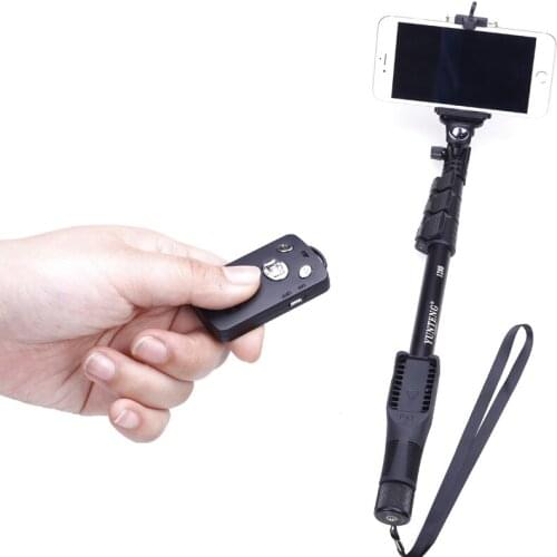 Yunteng 1288 Phone Gopro Hero4/3/2 SJCAM Camera Selfie Stick Bluetooth Self-portrait Monopod Self-Timer Pole For Iphone Samsung