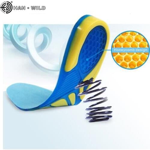 Silicone Gel Insoles Foot Care for Plantar Fasciitis Heel Spur Sport Shoe Pad Insoles Arch Orthopedic Insole
