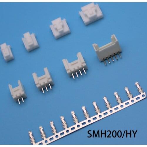 SMH200/HY Male Female Connector and Terminal YST200 DF11 Connector Terminal With Straight Angle Wafer Connector